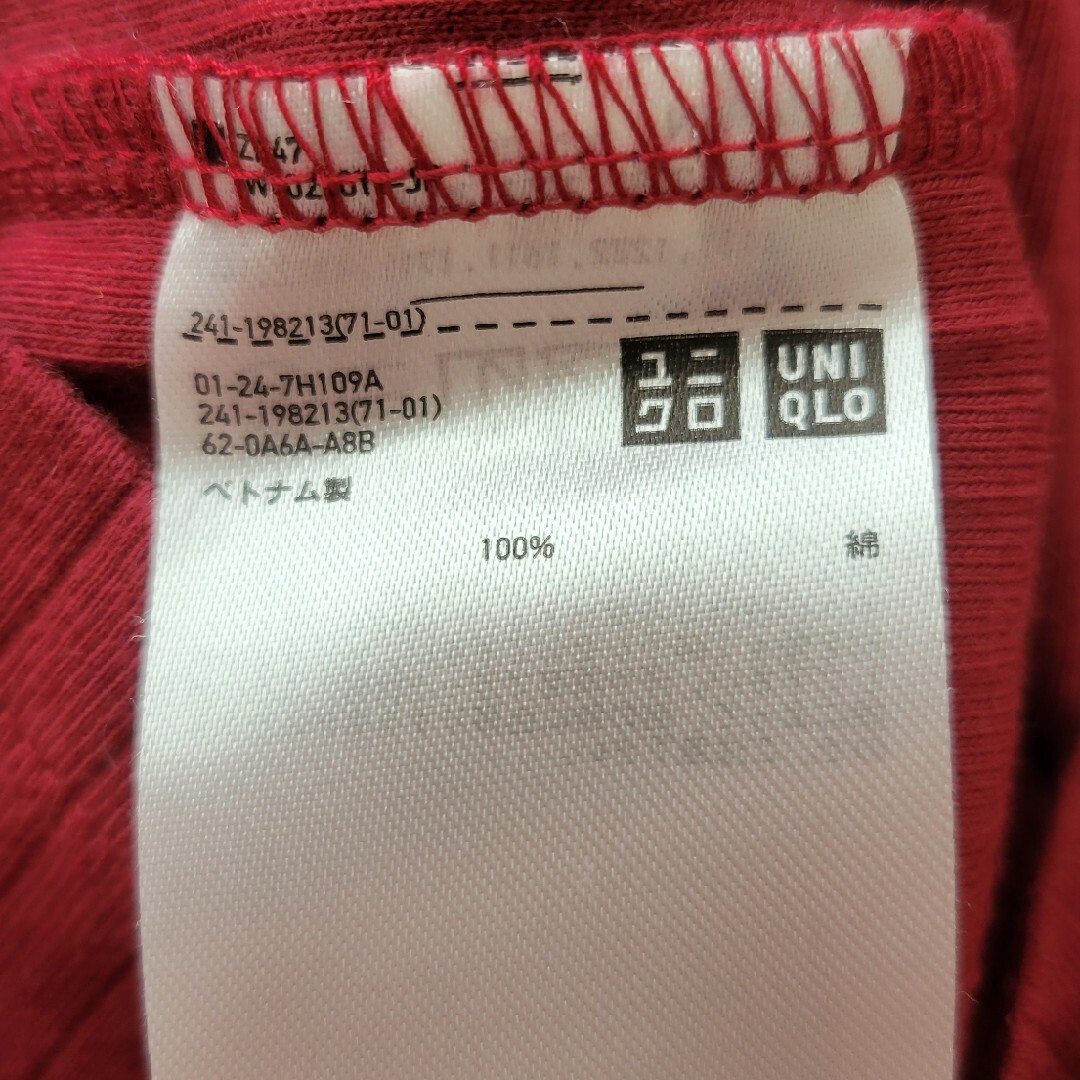 UNIQLO(ユニクロ)のトップス レディースのトップス(Tシャツ(半袖/袖なし))の商品写真