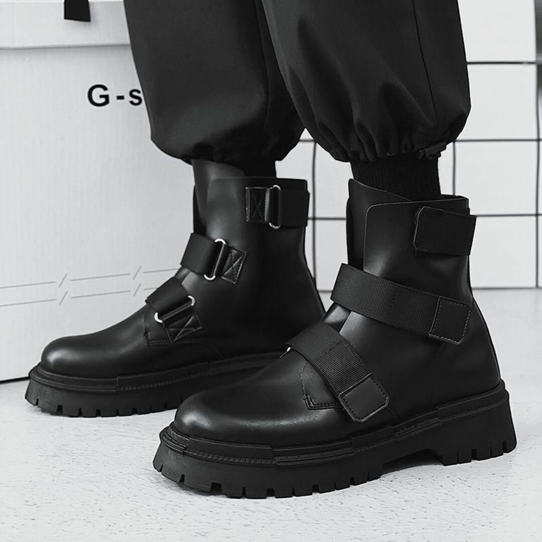 25cm10cmアップシークレットブーツシューズ厚底メンズコスプレ仮装ハロウィン メンズの靴/シューズ(スニーカー)の商品写真