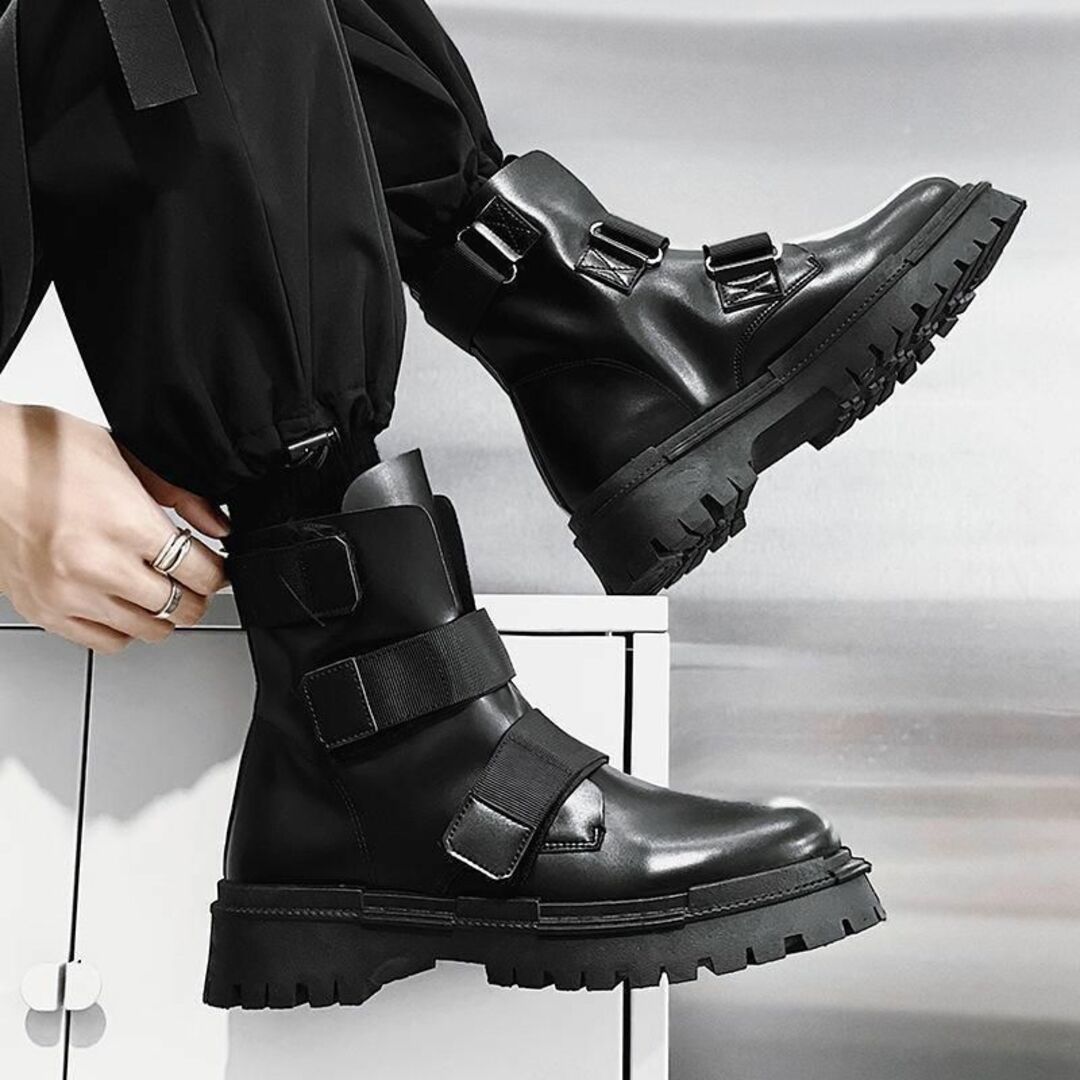 25cm10cmアップシークレットブーツシューズ厚底メンズコスプレ仮装ハロウィン メンズの靴/シューズ(スニーカー)の商品写真
