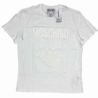 モスキーノ(MOSCHINO)のモスキーノ MOSCHINO ホワイトベア プリント Tシャツ トップス 半袖(Tシャツ/カットソー(半袖/袖なし))