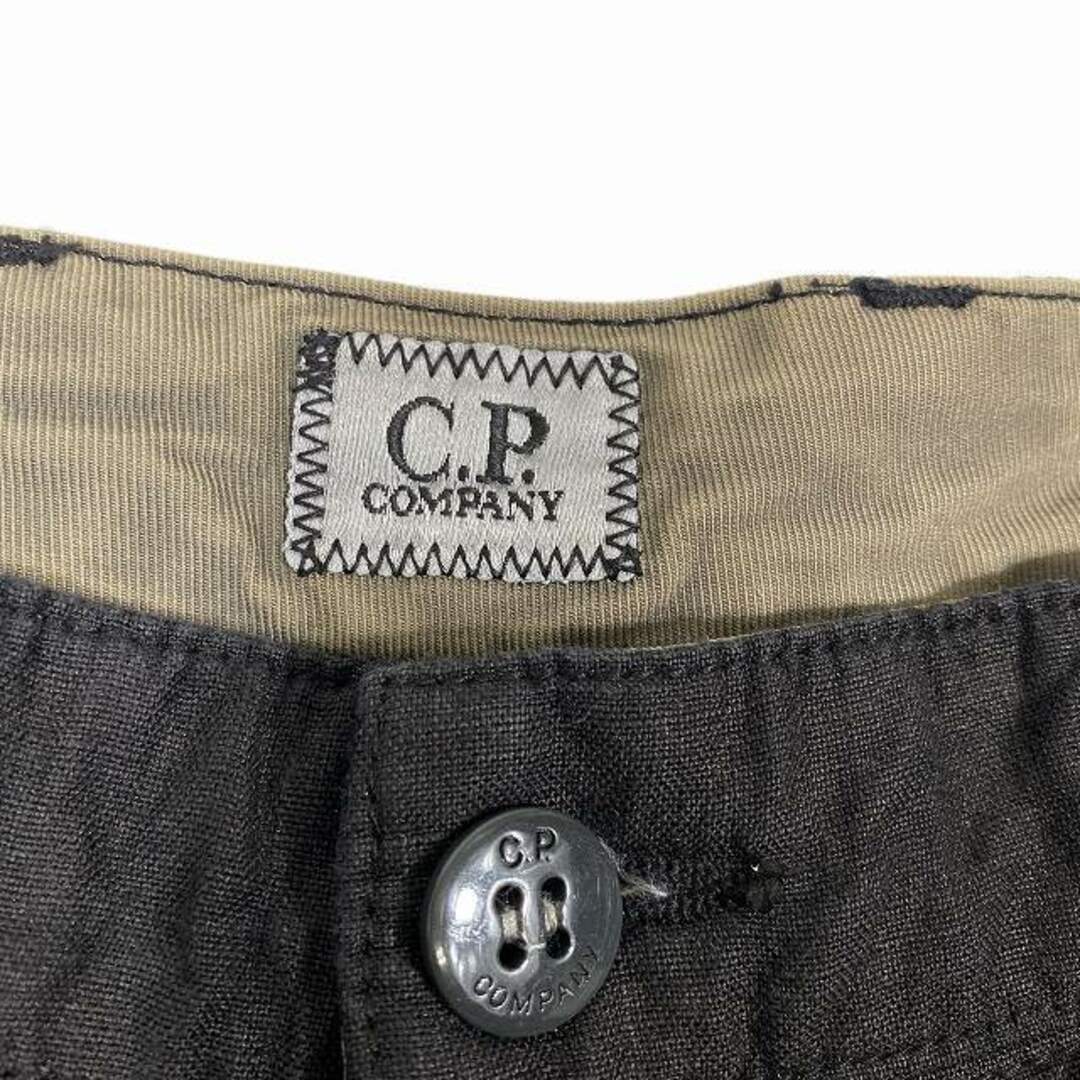 シーピーカンパニー C.P.COMPANY リネン バミューダ カーゴショーツ の