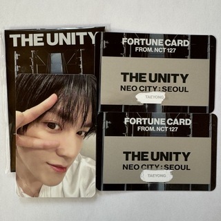 NCT127 THE UNITY MD フォーチュンスクラッチ テヨン(アイドルグッズ)