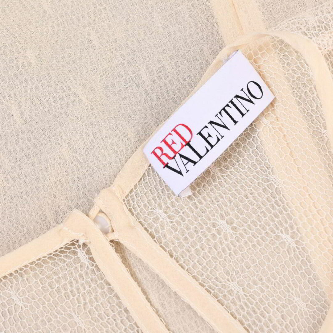 RED VALENTINO(レッドヴァレンティノ)のRED VALENTINO シルク レース ブラウス レディースのトップス(シャツ/ブラウス(長袖/七分))の商品写真