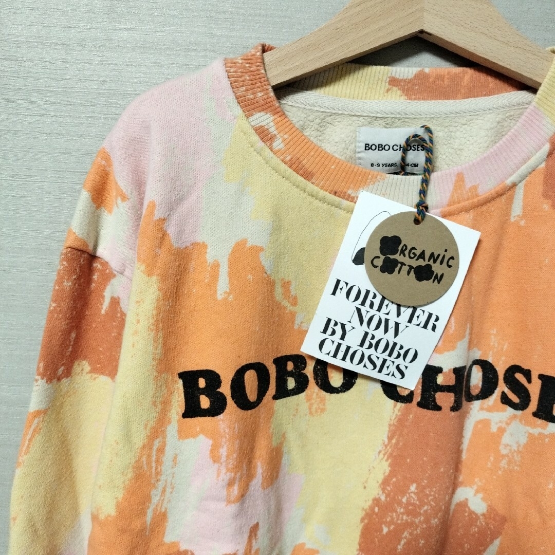 BOBO CHOSES(ボボショーズ)のBOBO CHOSES スウェット/トレーナー キッズ/ベビー/マタニティのキッズ服女の子用(90cm~)(Tシャツ/カットソー)の商品写真