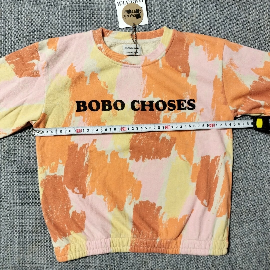 BOBO CHOSES(ボボショーズ)のBOBO CHOSES スウェット/トレーナー キッズ/ベビー/マタニティのキッズ服女の子用(90cm~)(Tシャツ/カットソー)の商品写真