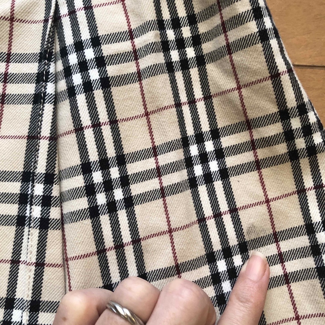 BURBERRY(バーバリー)のバーバリー140定番スカート(ノバチェック プリーツ スカート )ミキハウス キッズ/ベビー/マタニティのキッズ服女の子用(90cm~)(スカート)の商品写真