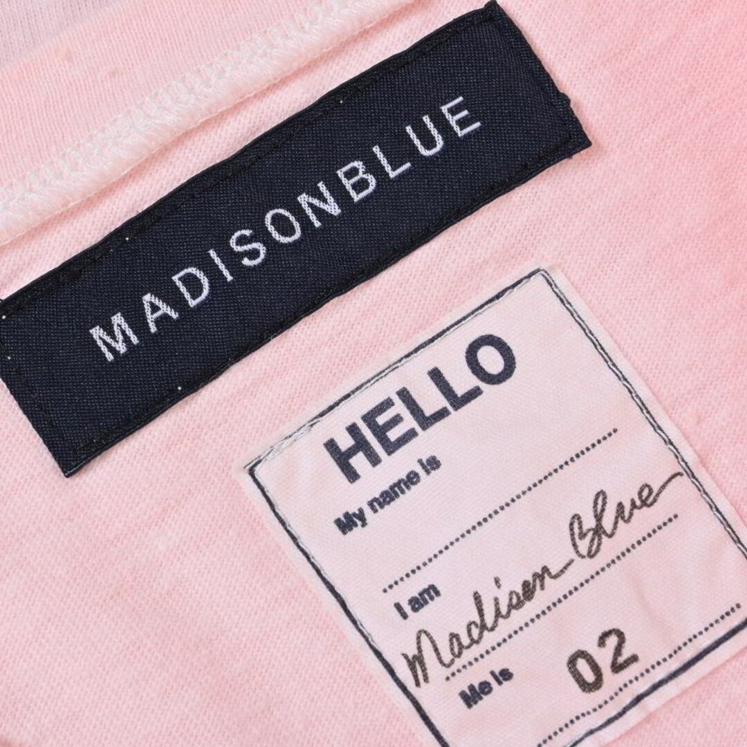 MADISONBLUE(マディソンブルー)のMADISONBLUE HELLO Tシャツ レディースのトップス(Tシャツ(半袖/袖なし))の商品写真