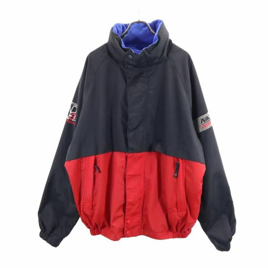 【希少カラー☆USA輸入90s】ノーティカ リバーシブルジャケット メンズ2XL