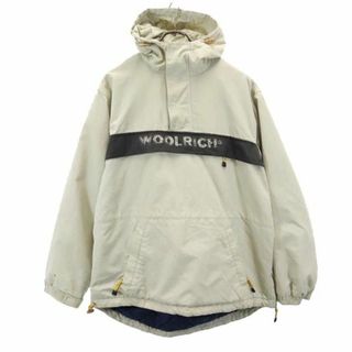 WOOLRICH - ウールリッチ 中綿 ハーフジップ ナイロンジャケット M