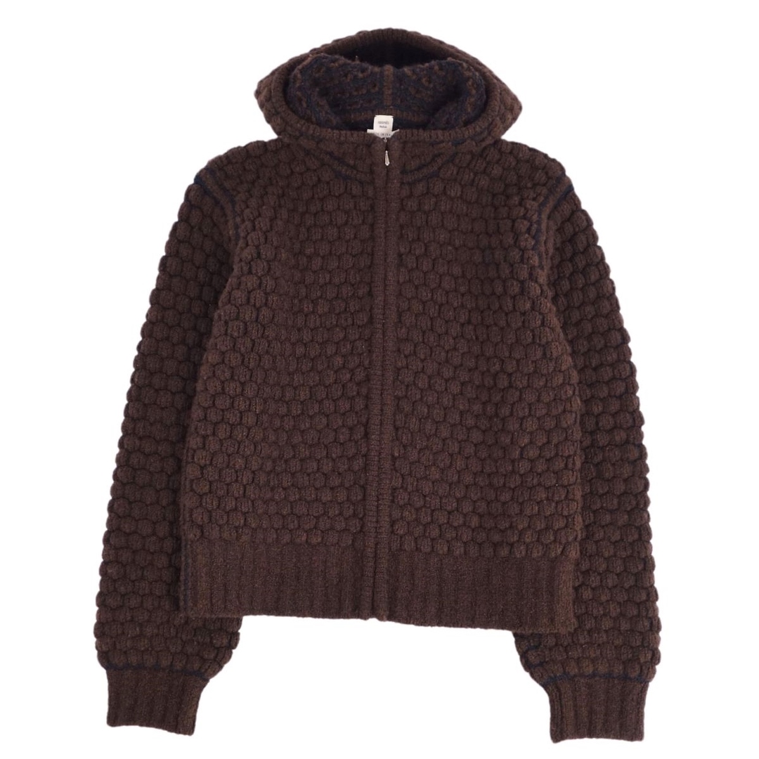 HERMES - 美品 エルメス HERMES ニット パーカー ゴルチエ期 HERMES - 美品 エルメス HERMES ニット パーカー ゴルチエ期
