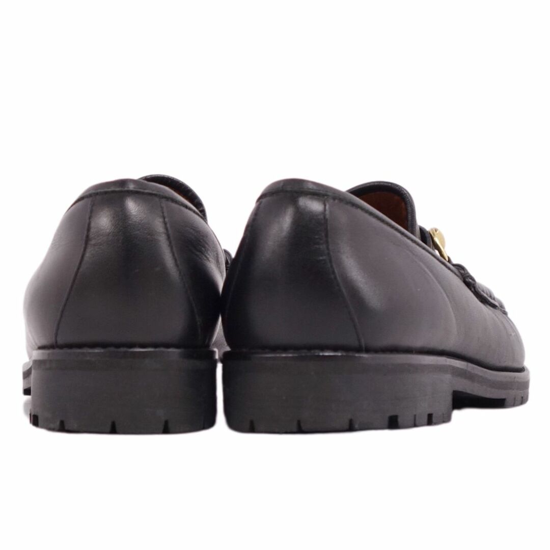 Gucci(グッチ)のVintage グッチ GUCCI ローファー モカシン ホースビット カーフレザー シューズ レディース 37C(24cm相当) ブラック レディースの靴/シューズ(ローファー/革靴)の商品写真