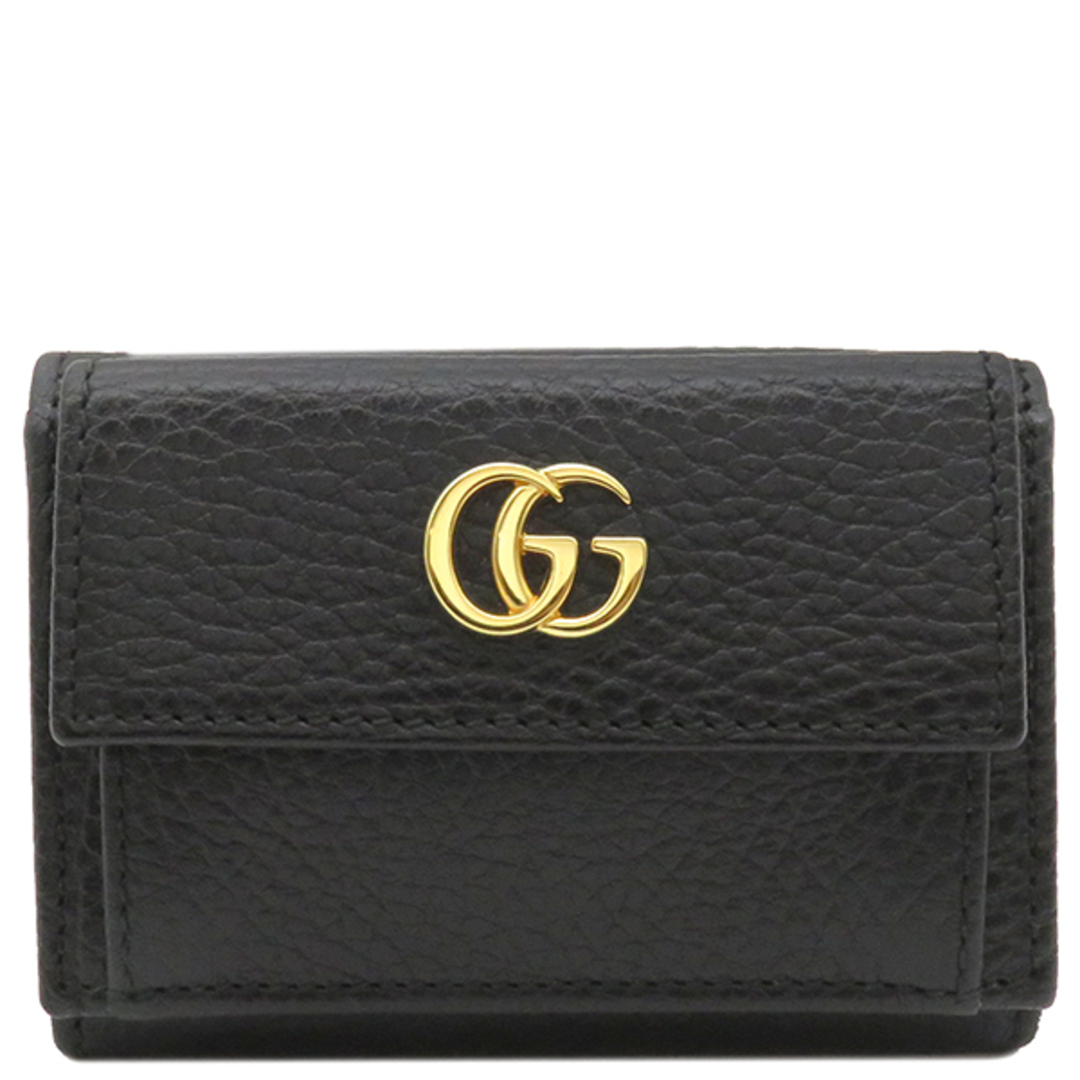 グッチ GGマーモント コンパクトウォレット 3つ折り財布 （22330182）