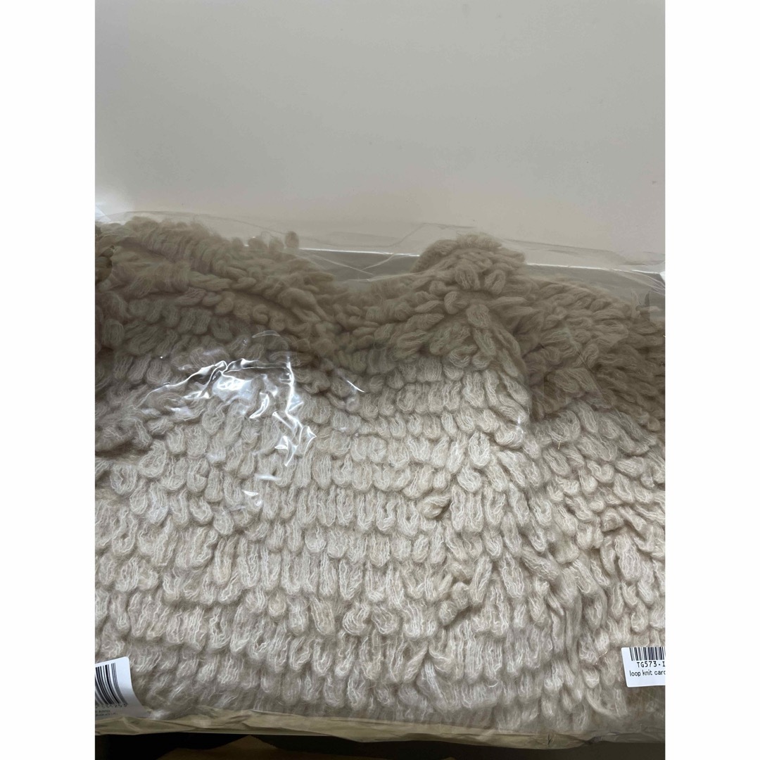 acca - Acka loop knit cardigan ( beige )の通販 by banana,s