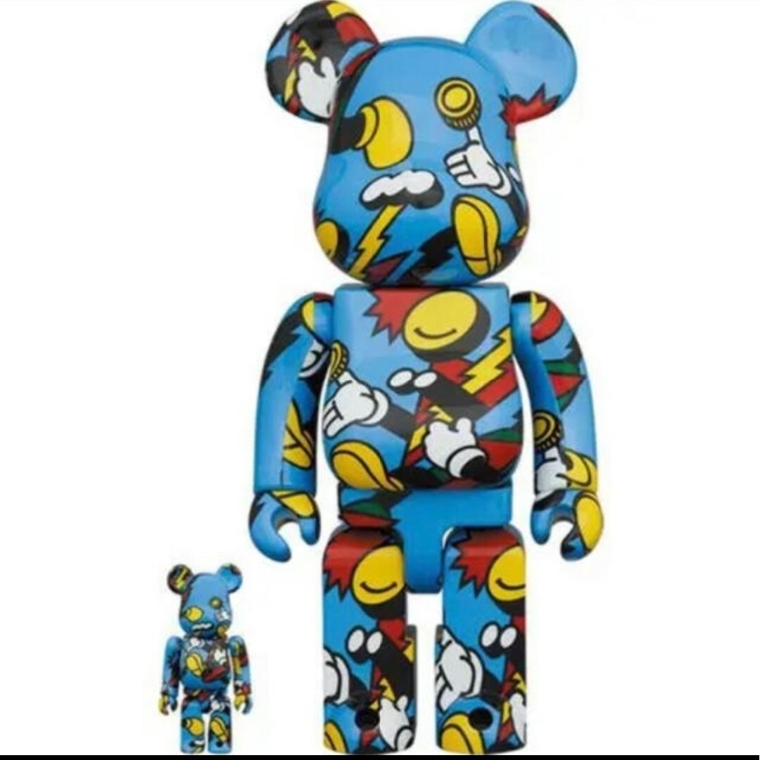 新品 BE@RBRICK GRAFFLEX 100％ & 400％ ベアブリック