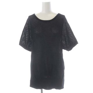 ヴィヴィアンタム(VIVIENNE TAM)のヴィヴィアンタム メッシュ 半袖Tシャツ カットソー 0 黒(カットソー(半袖/袖なし))