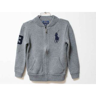 ラルフローレン(Ralph Lauren)の《ラルフローレン/Ralph Lauren》115cm ニットブルゾン グレー【中古】子供服 キッズ kids 男の子 秋 520122(ニット/セーター)