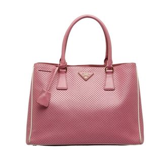 【値下げ中】PRADA  サフィアーノ2way バッグ　♡希少なピンク♡