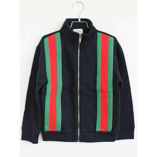 グッチ(Gucci)の【新規値下げ!】†グッチ/GUCCI† 115cm(6) スウェットブルゾン 紺【中古】子供服 キッズ kids 男の子 春秋 013032 otr(その他)