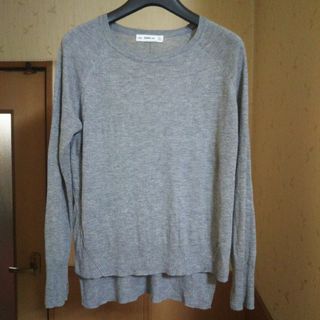 ザラ(ZARA)のZARA グレー おしり隠れるセーター(ニット/セーター)