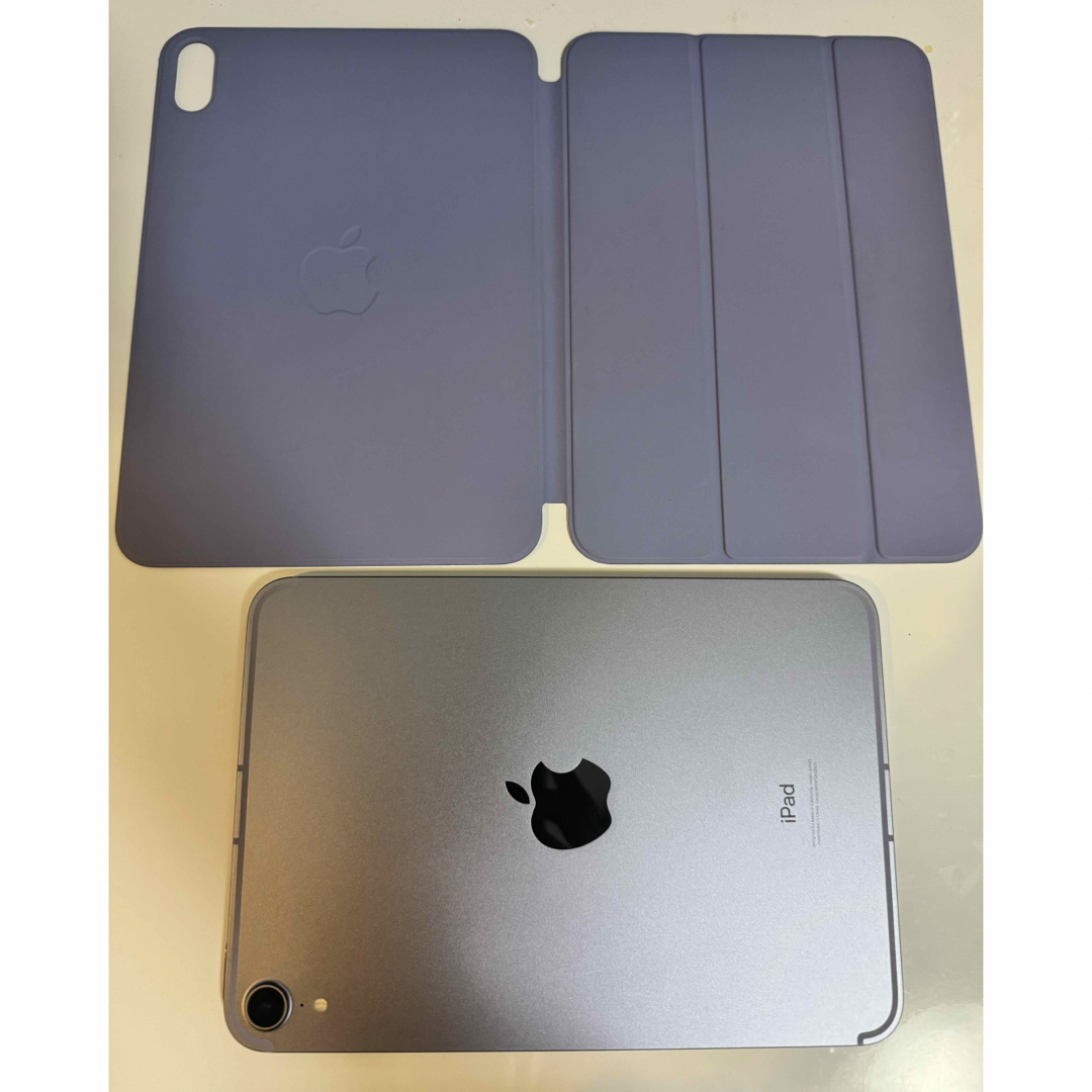 アップル iPad mini 第6世代 64GB パープル 」+純正ケース-
