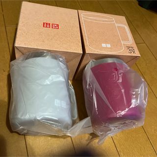 ユニクロ(UNIQLO)のステンレスマグ7番と20番セット(タンブラー)