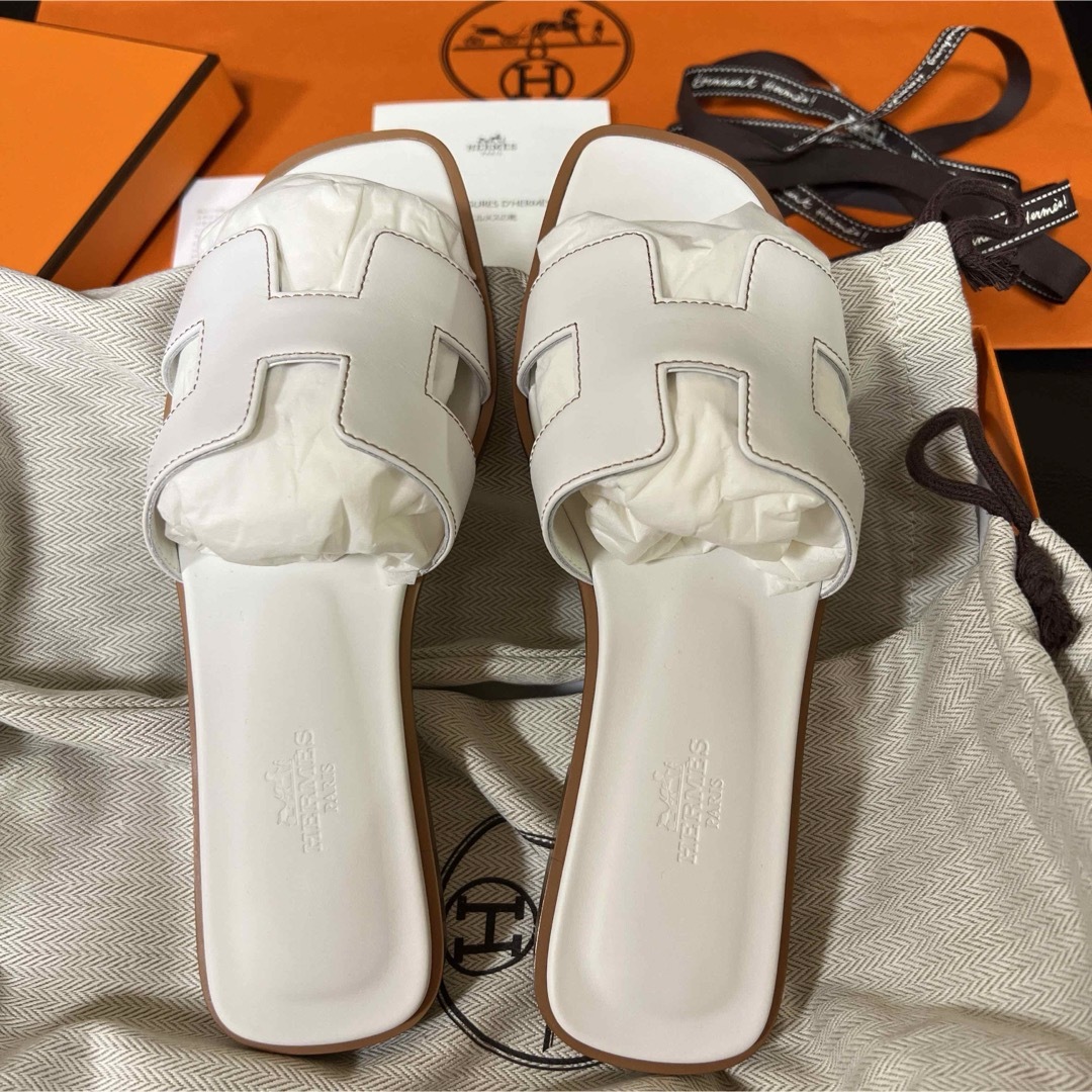 Hermes - 新品未使用 エルメス レディース サンダル オラン 37の通販