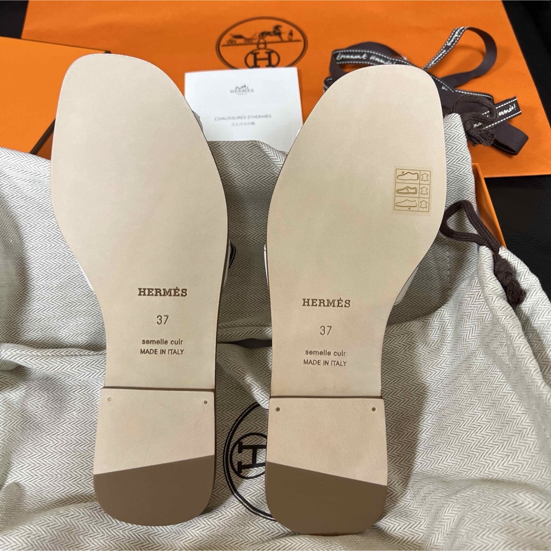 Hermes - 新品未使用 エルメス レディース サンダル オラン 37の通販
