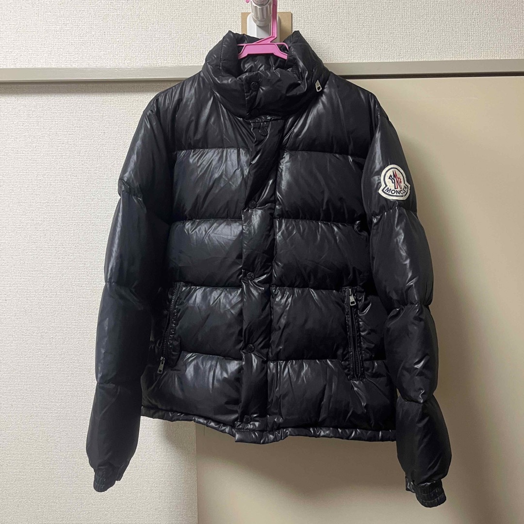 カラーブラックモンクレール MONCLER ヒマラヤ ビックワッペン ロゴ