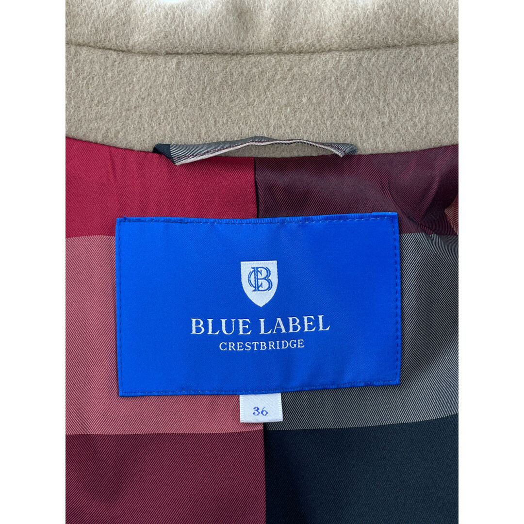 BLUE LABEL CRESTBRIDGE(ブルーレーベルクレストブリッジ)のブルーレーベルクレストブリッジ 【美品/21年製】55B07-607-56 ウール ビーバー メルトン 36 レディースのジャケット/アウター(その他)の商品写真
