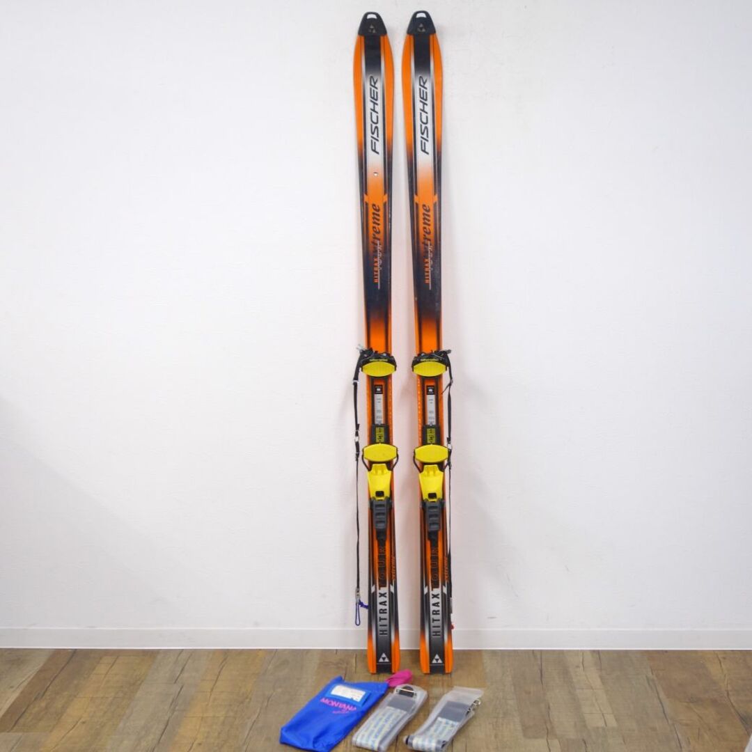 フィッシャー FISCHER 山スキー HITRAX TOUR EXTREME 173cm センター68mm ビンディング silvretta ジルブレッタ 505 easy go M バックカントリー BCクライミングスキン