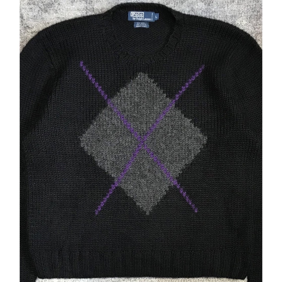 POLO RALPH LAUREN - 圧巻のビッグアーガイル柄&抜群の着心地 POLO RALPH LAUREN - 圧巻のビッグアーガイル柄&抜群の着心地