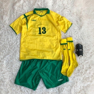 アンブロ(UMBRO)のアンブロUMBROサッカーフットサル用ユニホームセット　ブラジル代表(ウェア)