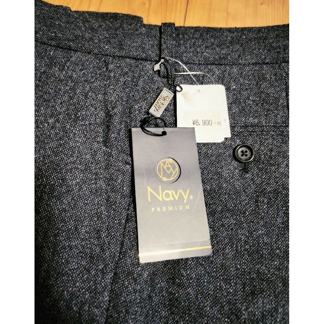 NAVY(ネイビー)の未使用★NAVY PREMIUM パンツ Sサイズ DPグレー メンズのパンツ(スラックス)の商品写真