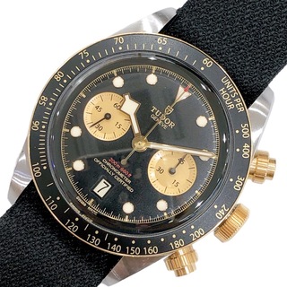 チュードル(Tudor)の　チューダー/チュードル TUDOR ブラックベイ クロノ S&G 79363N K18/SS メンズ 腕時計(その他)