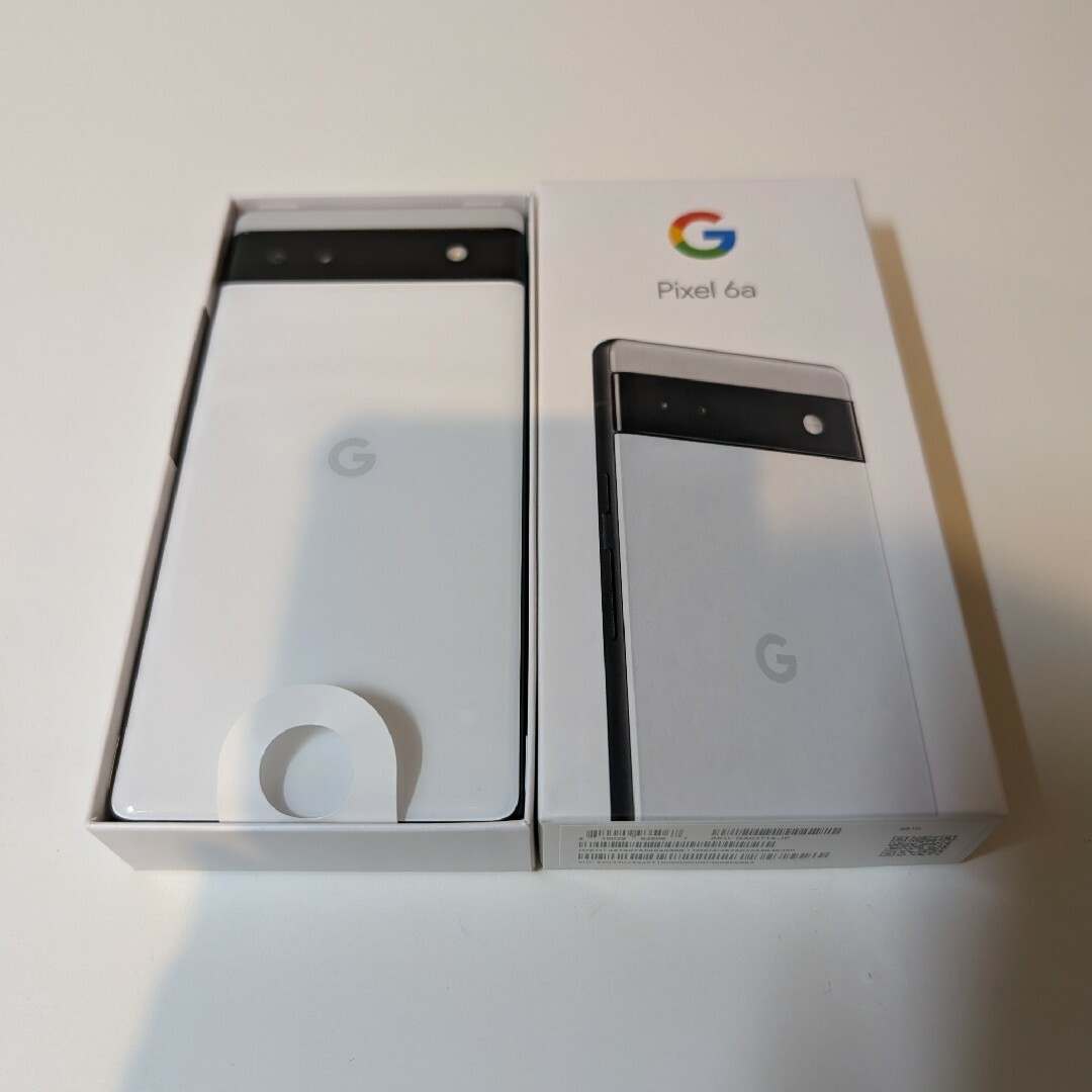 Google Pixel - 【ケース＆フィルム付】Google Pixel 6a Chalk 128GBの