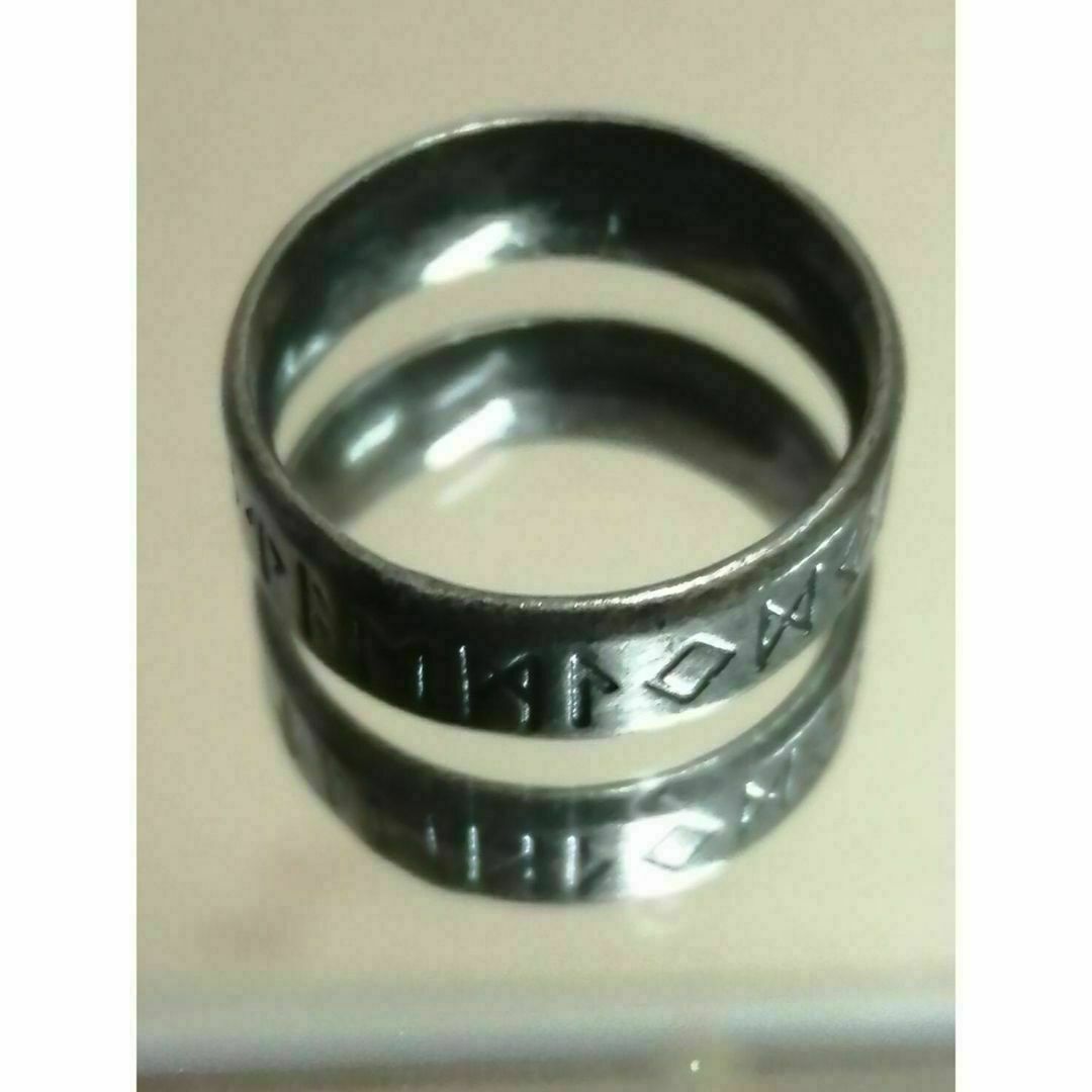 【A135】リング　メンズ　指輪　シルバー　アクセサリー　20号 メンズのアクセサリー(リング(指輪))の商品写真