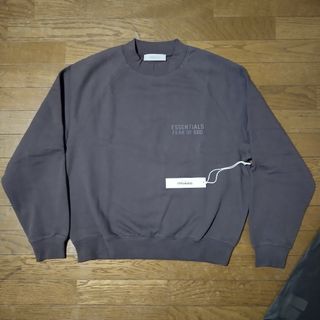 フォグ ESSENTIALS Crewneck CORAL フロントロゴクルーネックスウェット  メンズ XL