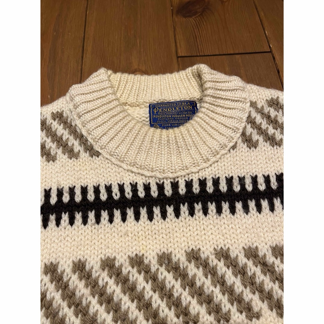 【希少】 70s PENDLETON ペンドルトン ウールセーター Lサイズ