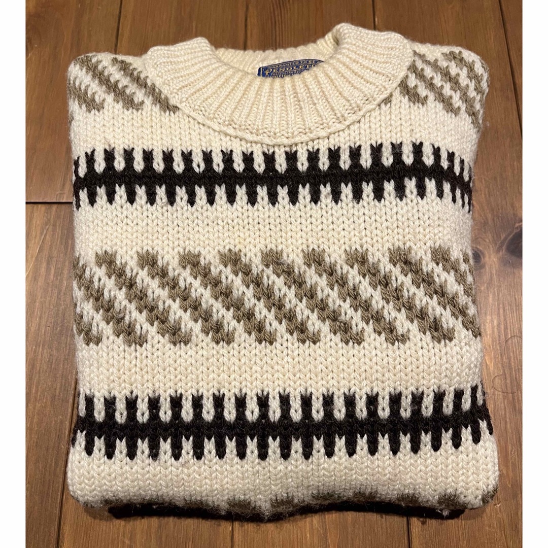 【希少】 70s PENDLETON ペンドルトン ウールセーター Lサイズ