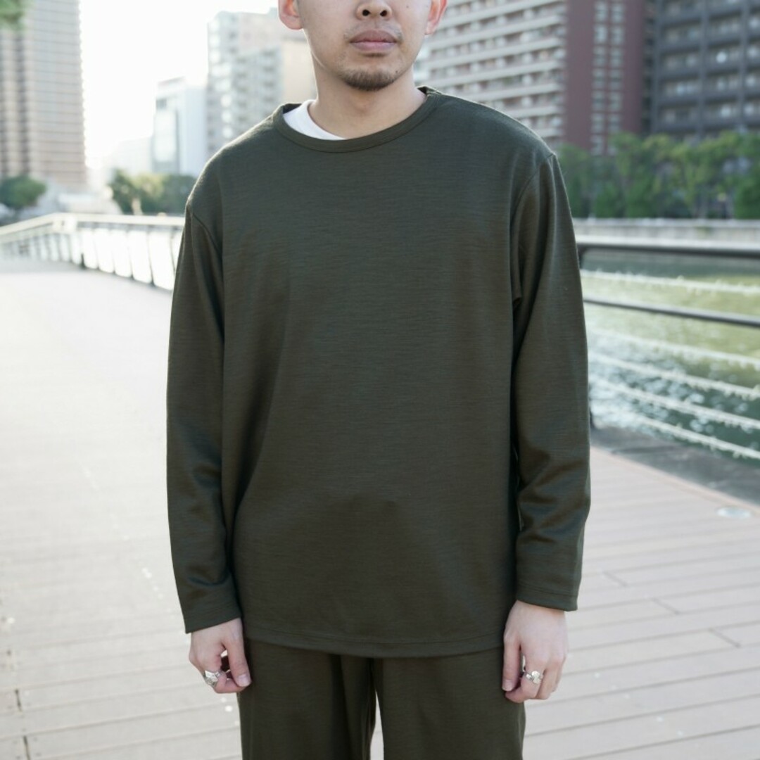 メンズOPUS JAPAN オーパスジャパン　WOOL-Tsh