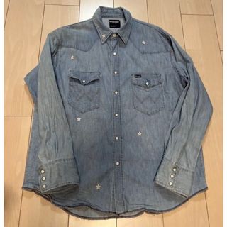 ラングラー(Wrangler)のラングラー　デニムシャツ　サイズM(シャツ)