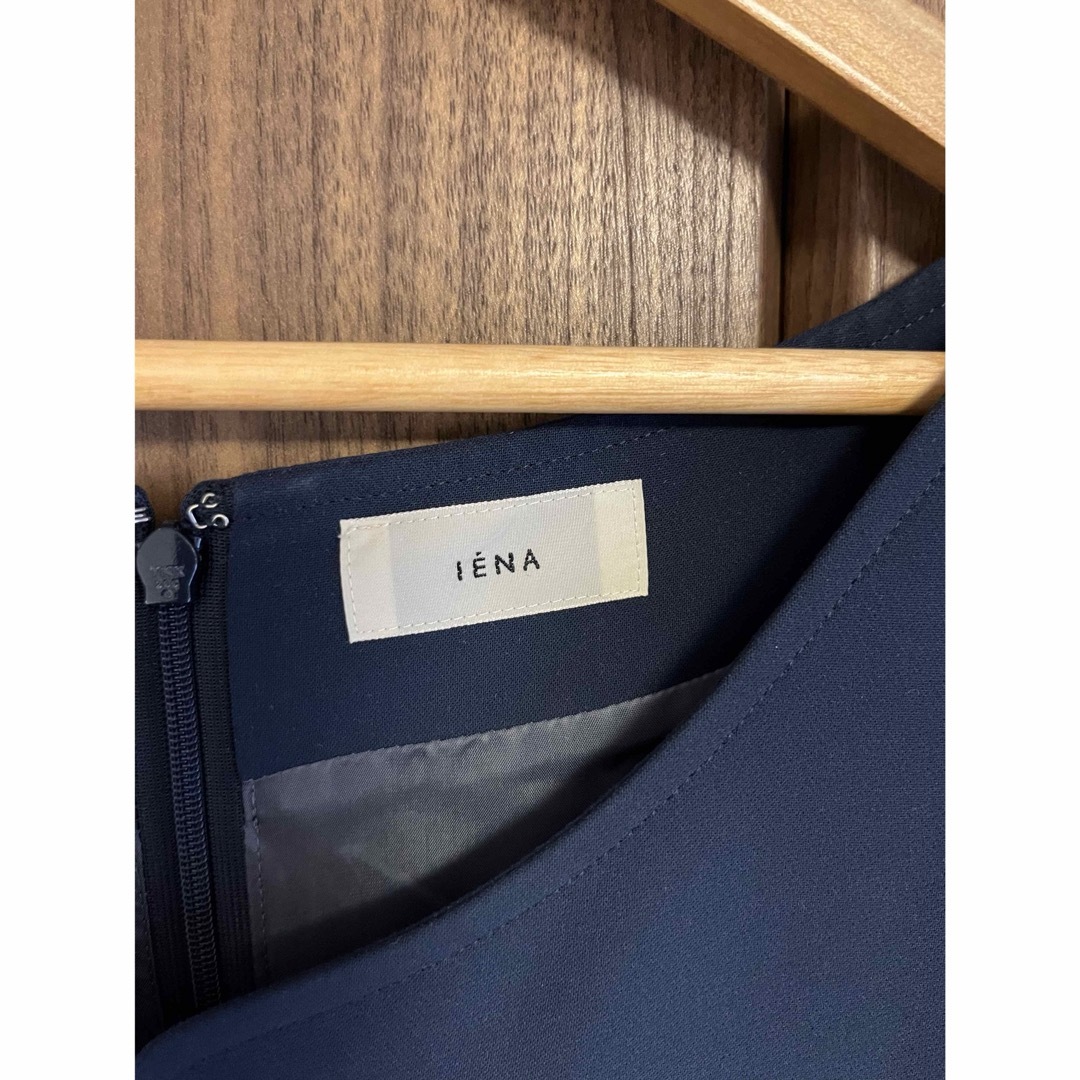IENA(イエナ)のIENA✴︎ネイビーワンピース レディースのワンピース(ひざ丈ワンピース)の商品写真