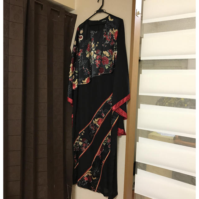 パーティードレス 和柄 レディースのフォーマル/ドレス(ロングドレス)の商品写真