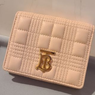 バーバリー(BURBERRY)のBURBERRY　キルティングローラコンパクトウォレット(財布)