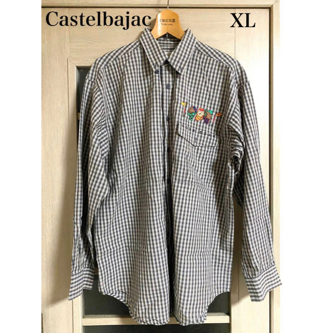 CASTELBAJAC(カステルバジャック)のCastelbajac カステルバジャク 長袖シャツ チェック柄 メンズのトップス(シャツ)の商品写真