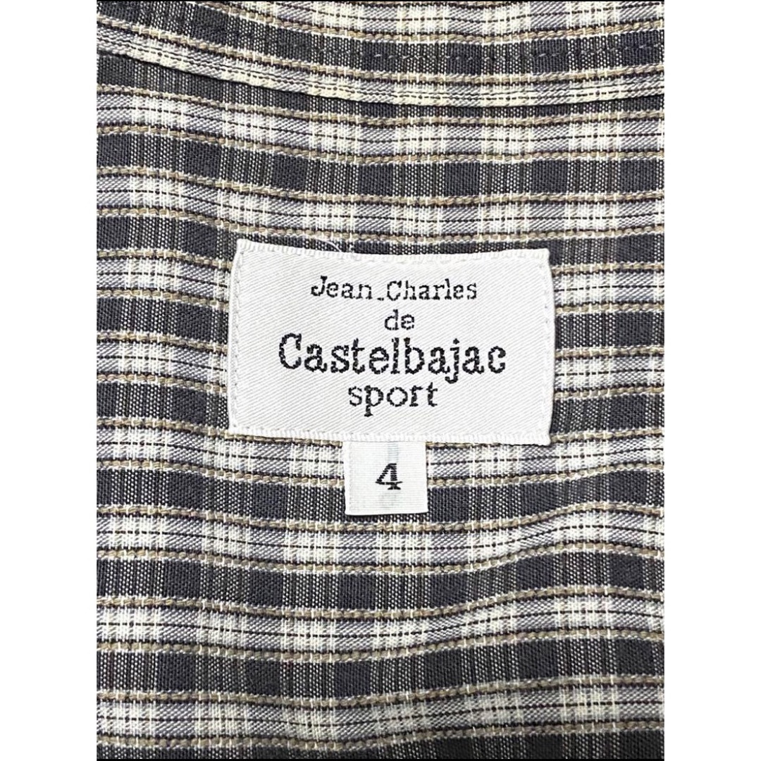 CASTELBAJAC(カステルバジャック)のCastelbajac カステルバジャク 長袖シャツ チェック柄 メンズのトップス(シャツ)の商品写真