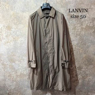 LANVIN - LANVIN ランバン トレンチコート ロングコート ハンガー付き