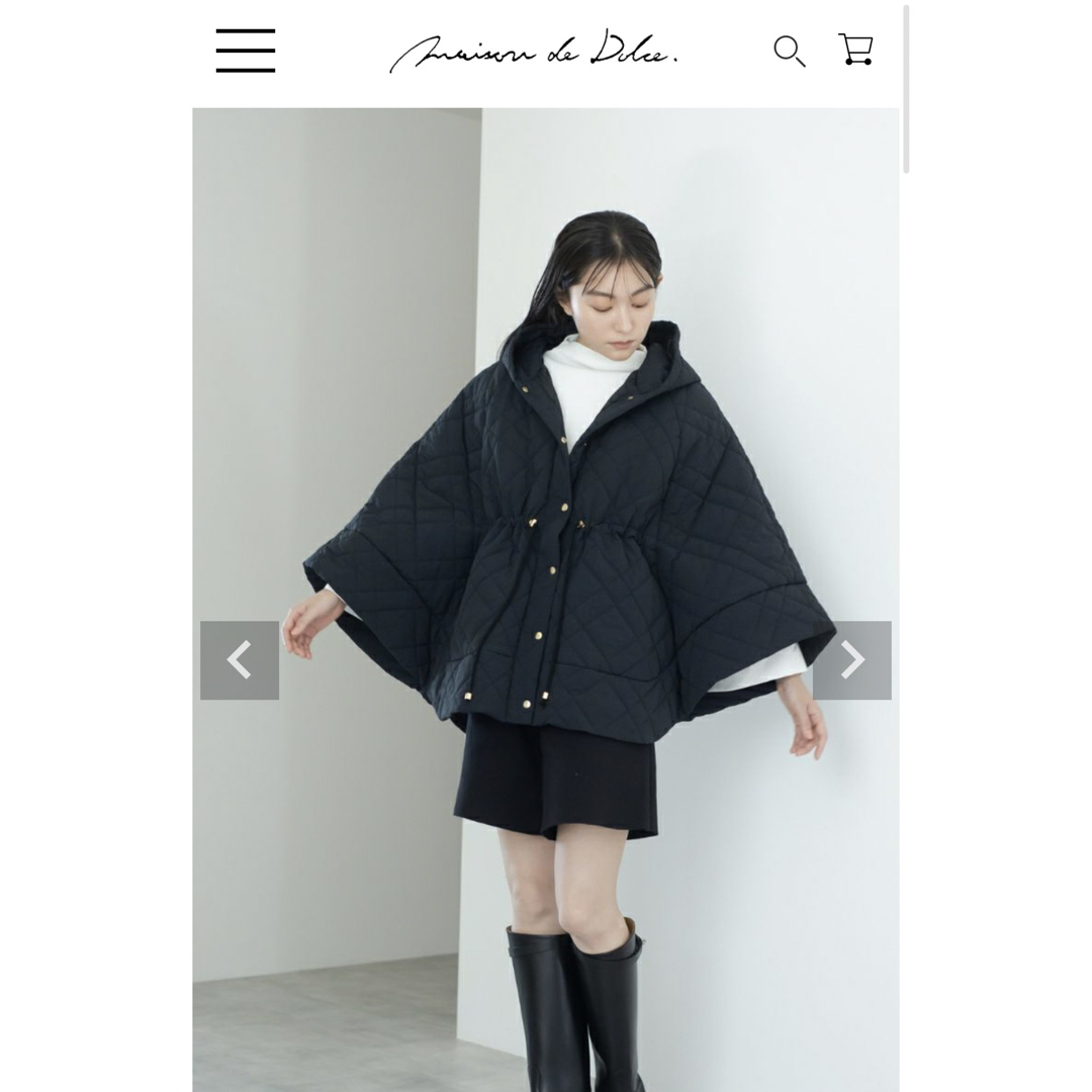 ZARA(ザラ)のmaison de dolce. 新品未使用ポンチョ レディースのジャケット/アウター(ポンチョ)の商品写真