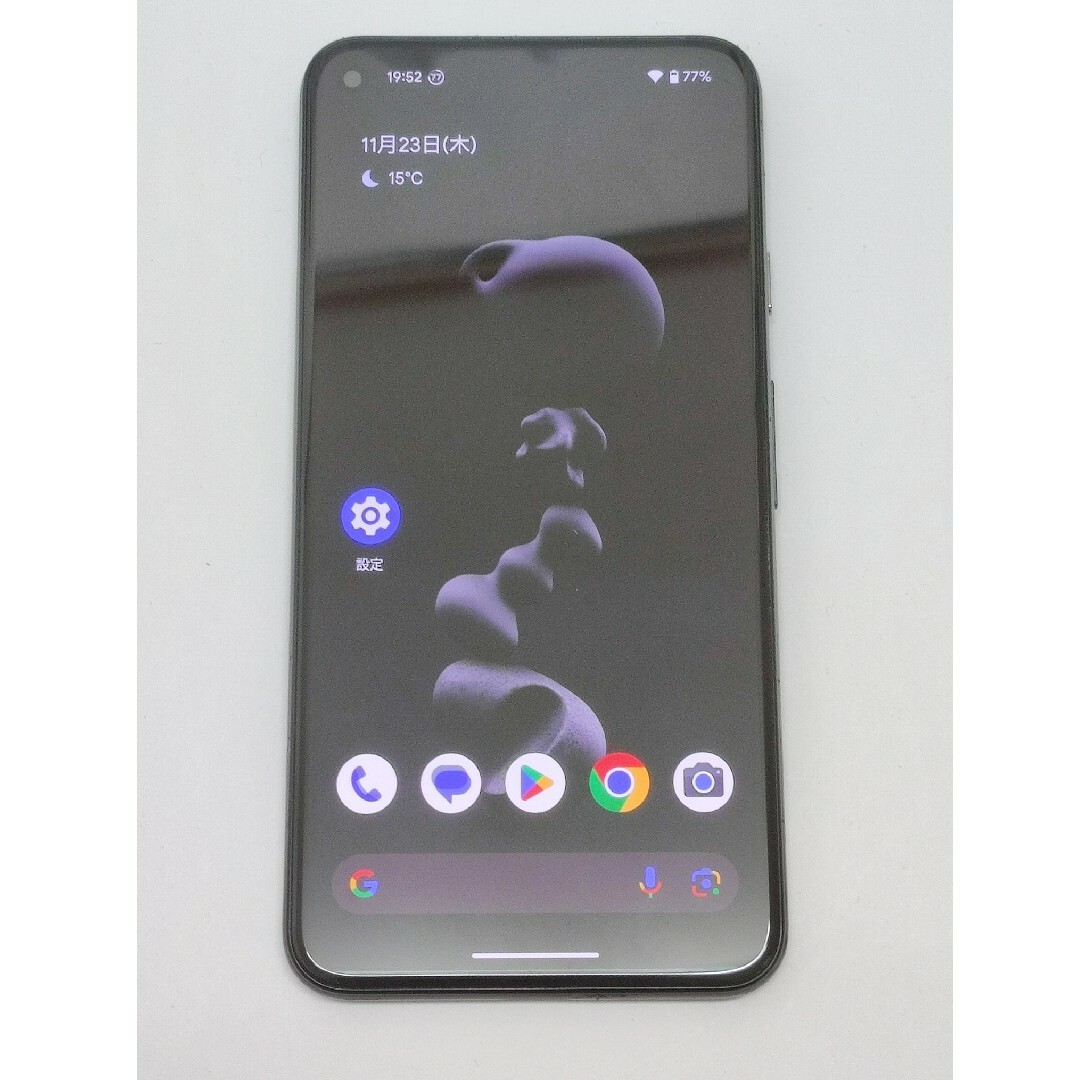 pixel5 5g 正常動作品 6GB/128GB ブラック スマートフォン本体 pixel5 5g 正常動作品 6GB/128GB ブラック スマートフォン本体