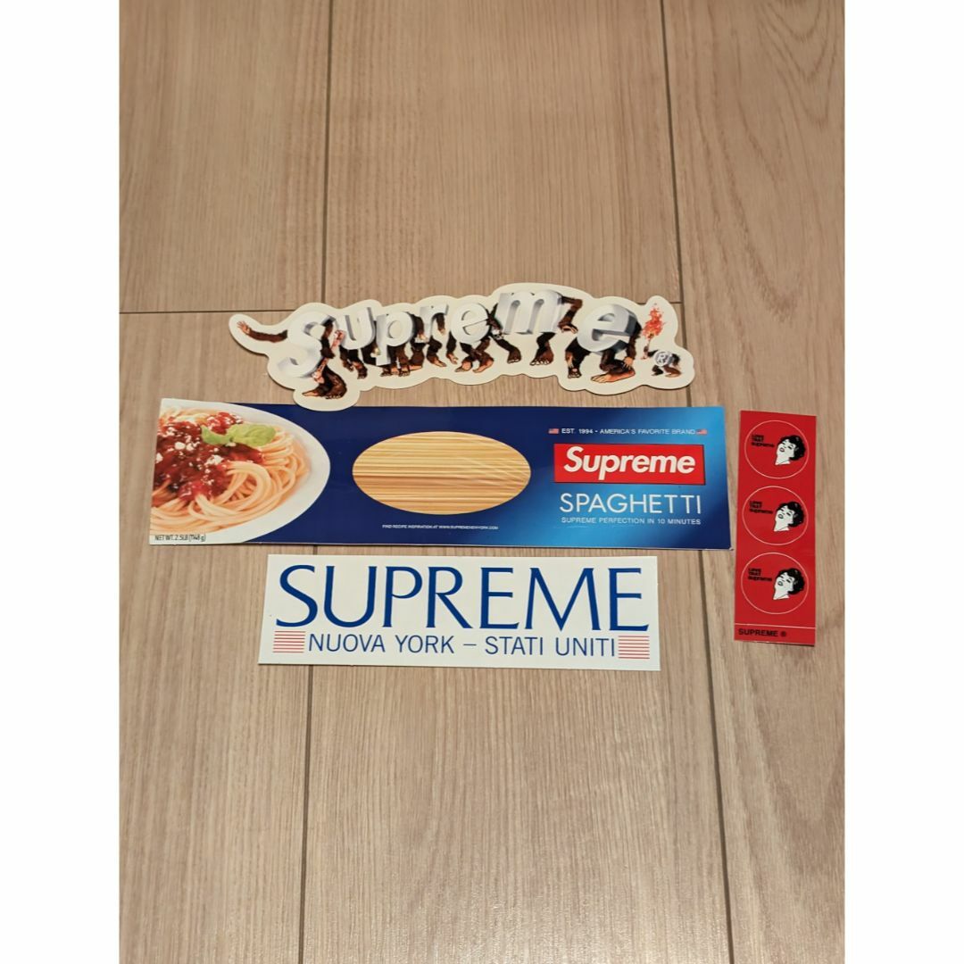 Supreme(シュプリーム)のsupremeステッカー各種 4枚セット メンズのメンズ その他(その他)の商品写真